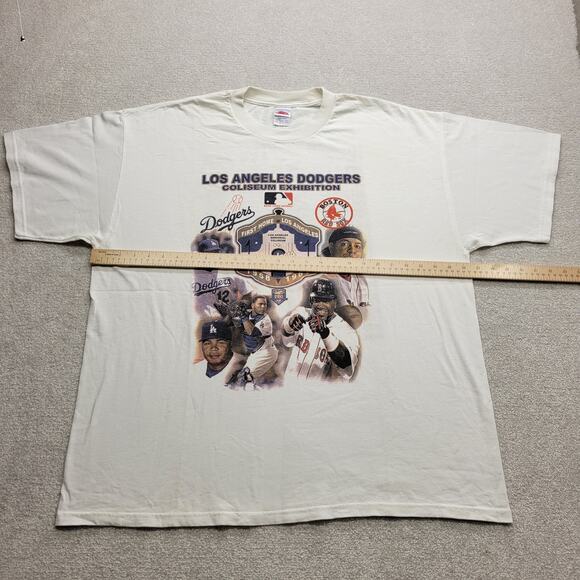 Los Angeles Dodgers 2008 LA Coliseum Exhibition Vintage T Shirt Men's Size XXL - Picture 4 of 6